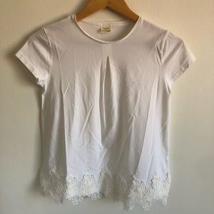 Girls Zara Short Sleeve Top Size 13/14